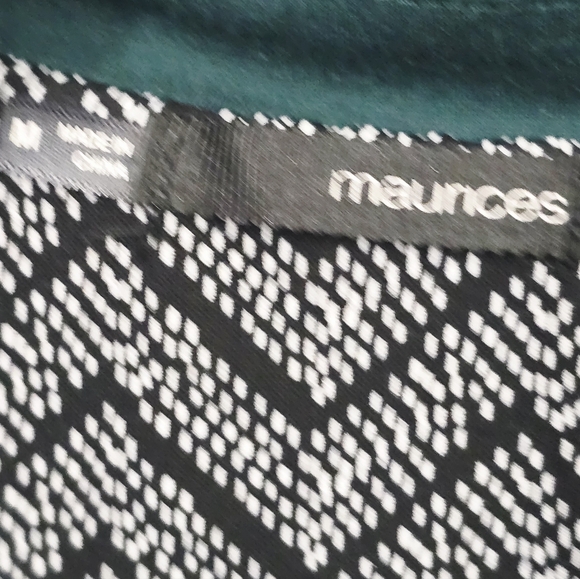 Maurices Teal Women's Suit Jacket - Picture 6 of 7